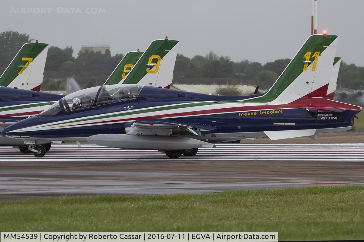 MM54539, Aermacchi MB-339PAN C/N 6760/155/AA071, RIAT 2016
