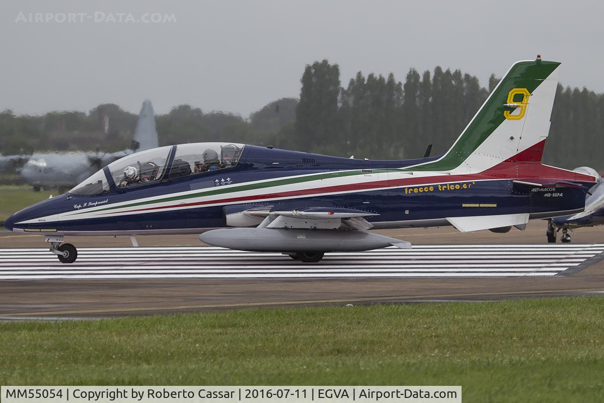 MM55054, Aermacchi MB-339PAN C/N 6848/188/AA085, RIAT 2016