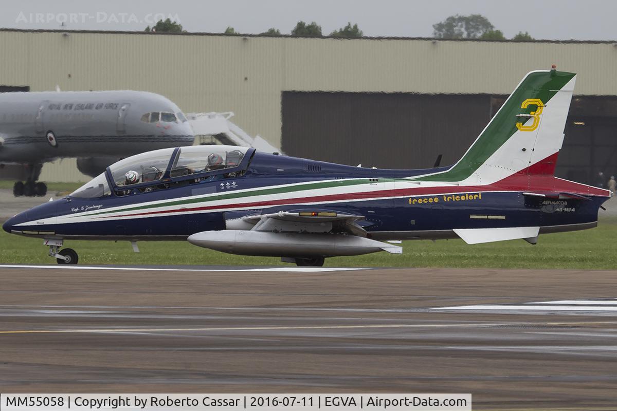 MM55058, Aermacchi MB-339PAN C/N 6852/190/AA087, RIAT 2016