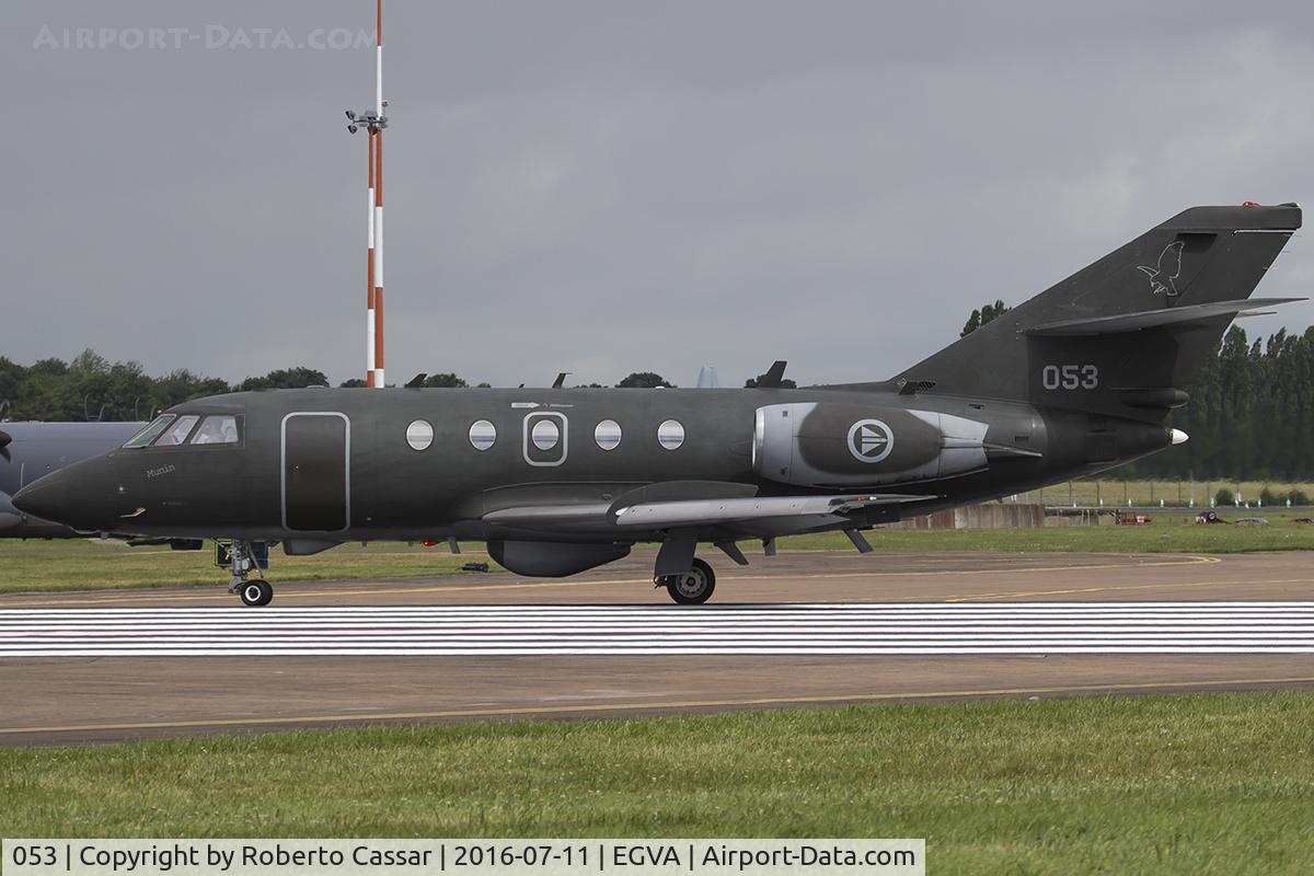 053, 1966 Dassault Falcon (Mystere) 20ECM C/N 053, RIAT 2016
