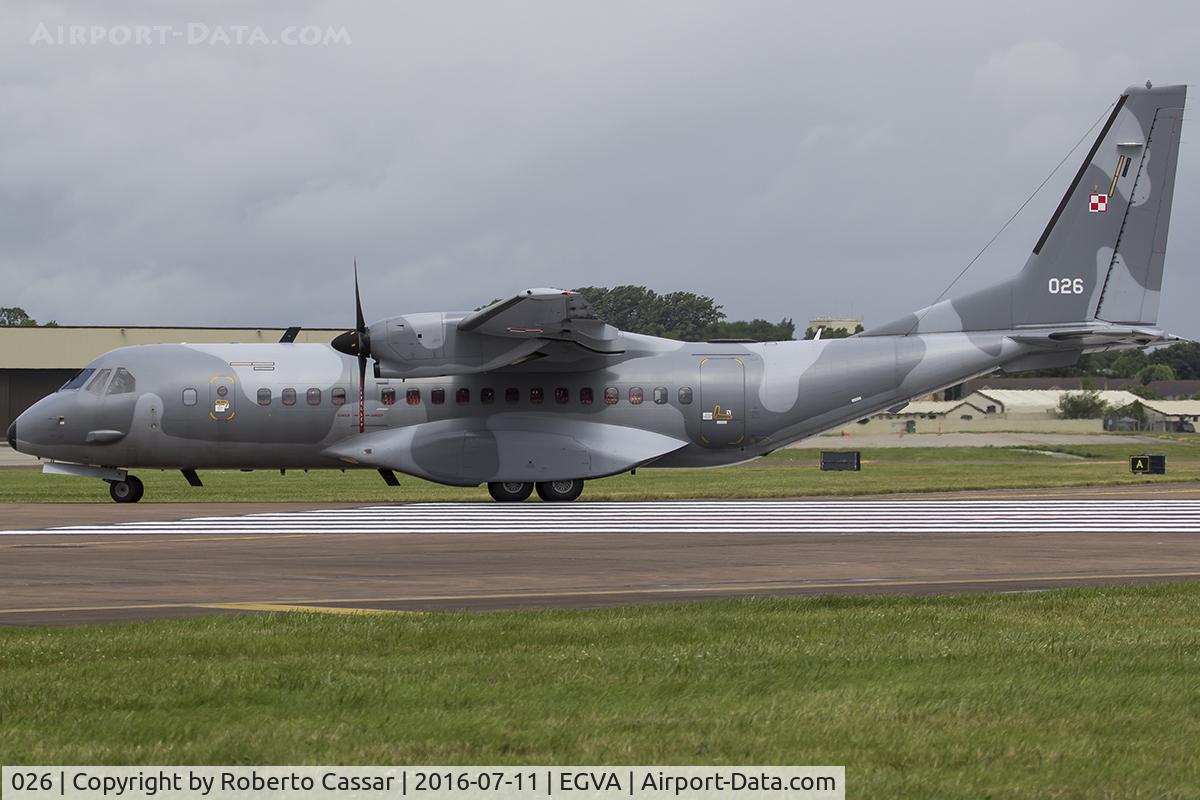 026, 2013 CASA C-295M C/N S-104, RIAt 2016