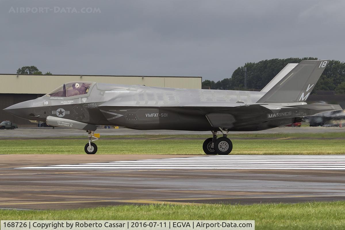 168726, 2013 Lockheed Martin F-35B Lightning II C/N BF-28, RIAT 2016