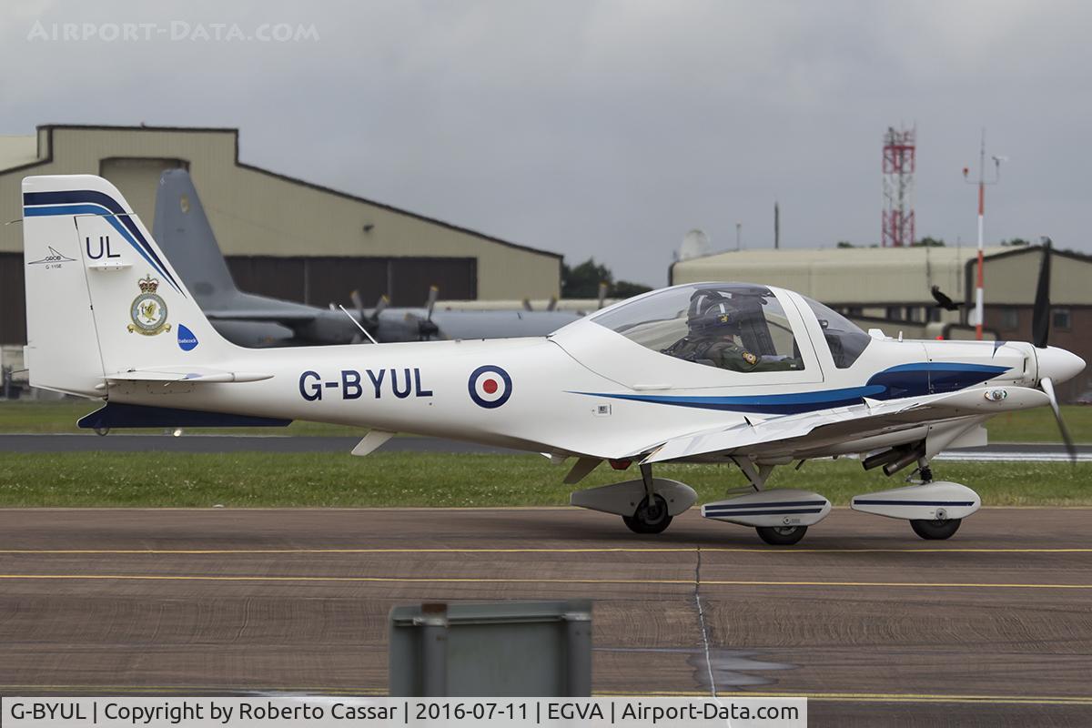 G-BYUL, 1999 Grob G-115E Tutor T1 C/N 82097/E, RIAT 2016