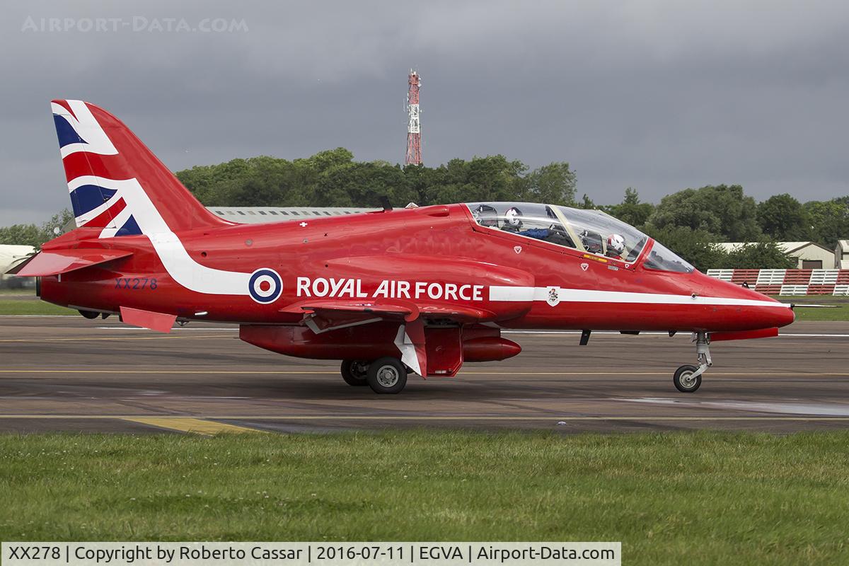 XX278, 1978 Hawker Siddeley Hawk T.1A C/N 103/312103, RIAT 2016