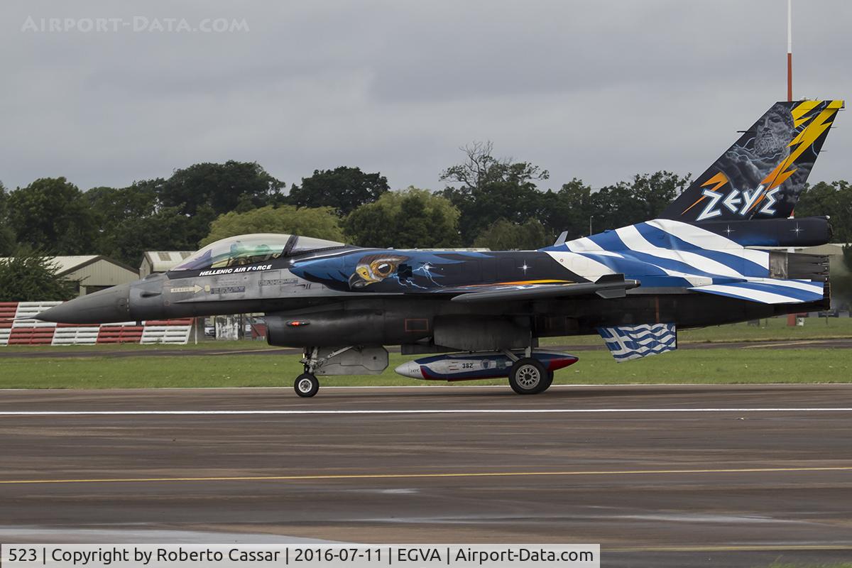 523, Lockheed Martin F-16CJ Fighting Falcon C/N XK-24, RIAT 2016