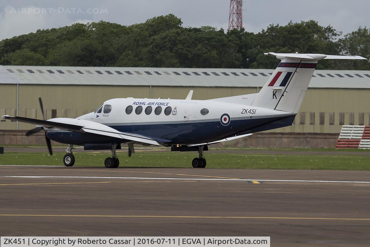 ZK451, 2003 Raytheon B200 King Air C/N BB-1830, RIAt 2016