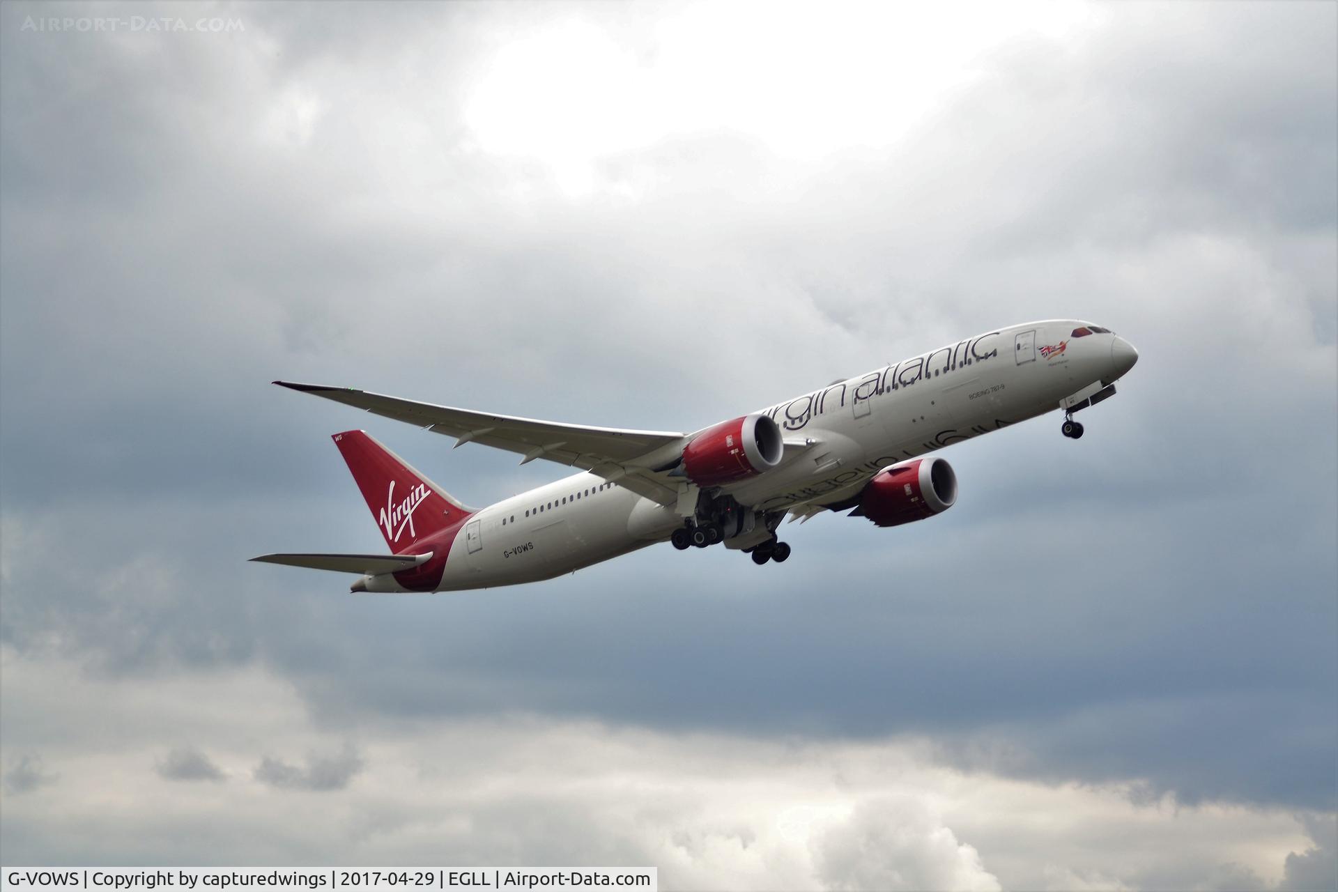 G-VOWS, 2015 Boeing 787-9 Dreamliner C/N 37974, heathrow airport