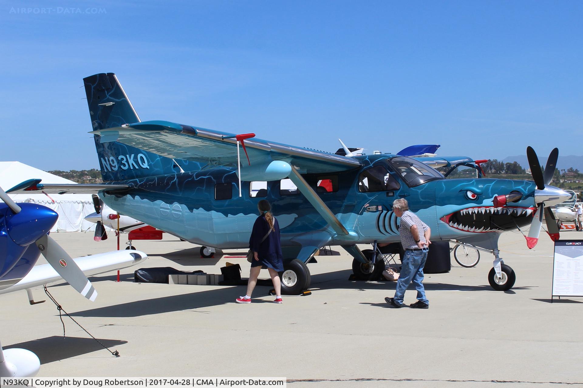 N93KQ, 2013 Quest Kodiak 100 C/N 100-0093, 2013 Quest KODIAK 100, P&W(C)PT6A-34 750 sHp, max continuous power 700 Hp, of CLAY LACY AVIATION, at AOPA FLY-IN