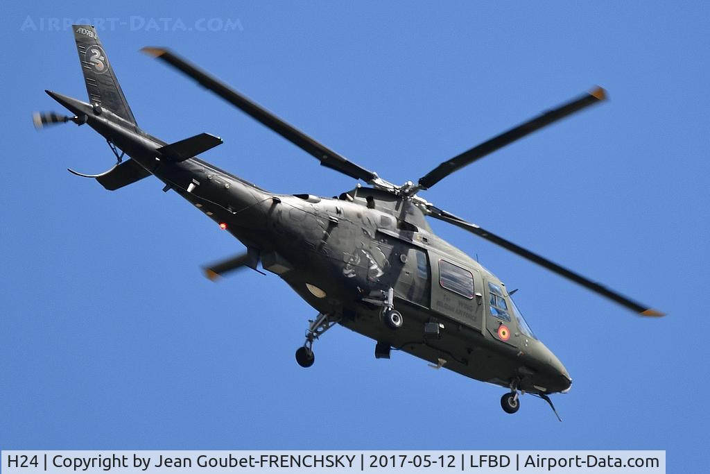 H24, Agusta A-109BA C/N 0324, Belgian Air Force A109 Display Team