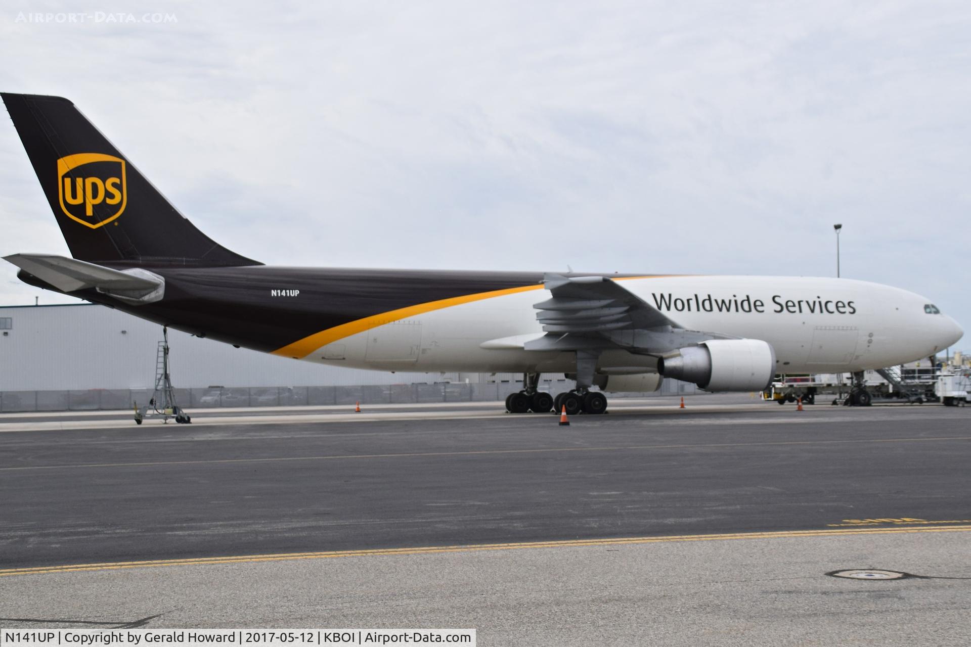N141UP, 2002 Airbus A300F4-622R C/N 0824, Parked on UPS ramp.