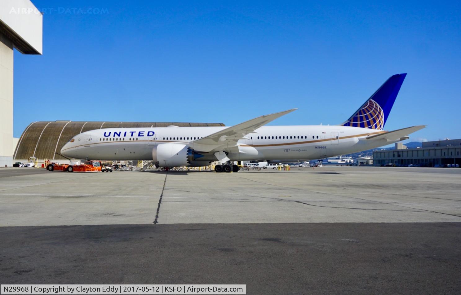 N29968, 2017 Boeing 787-9 Dreamliner Dreamliner C/N 60141, SFO 2017