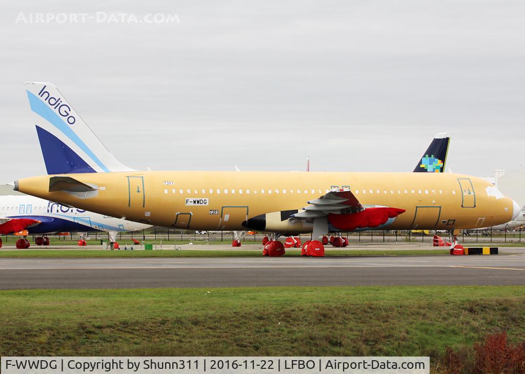 F-WWDG, 2016 Airbus A320-271N C/N 7391, C/n 7391 - For Indigo Airlines