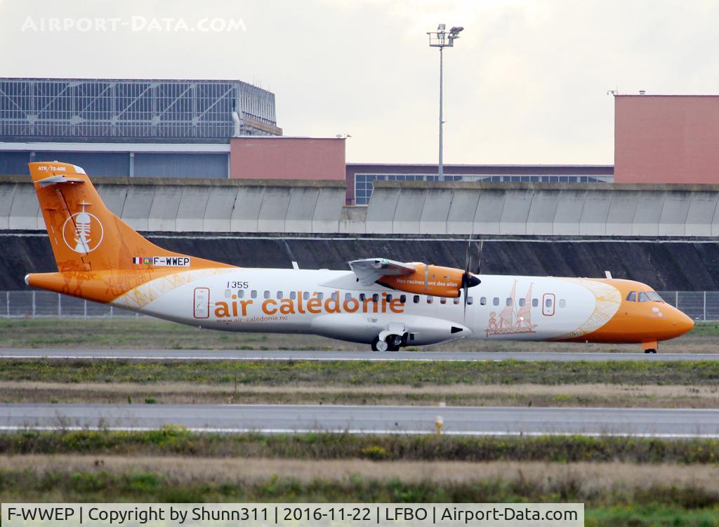 F-WWEP, 2016 ATR 72-600 (72-212A) C/N 1355, C/n 1355 - To be F-OZIP