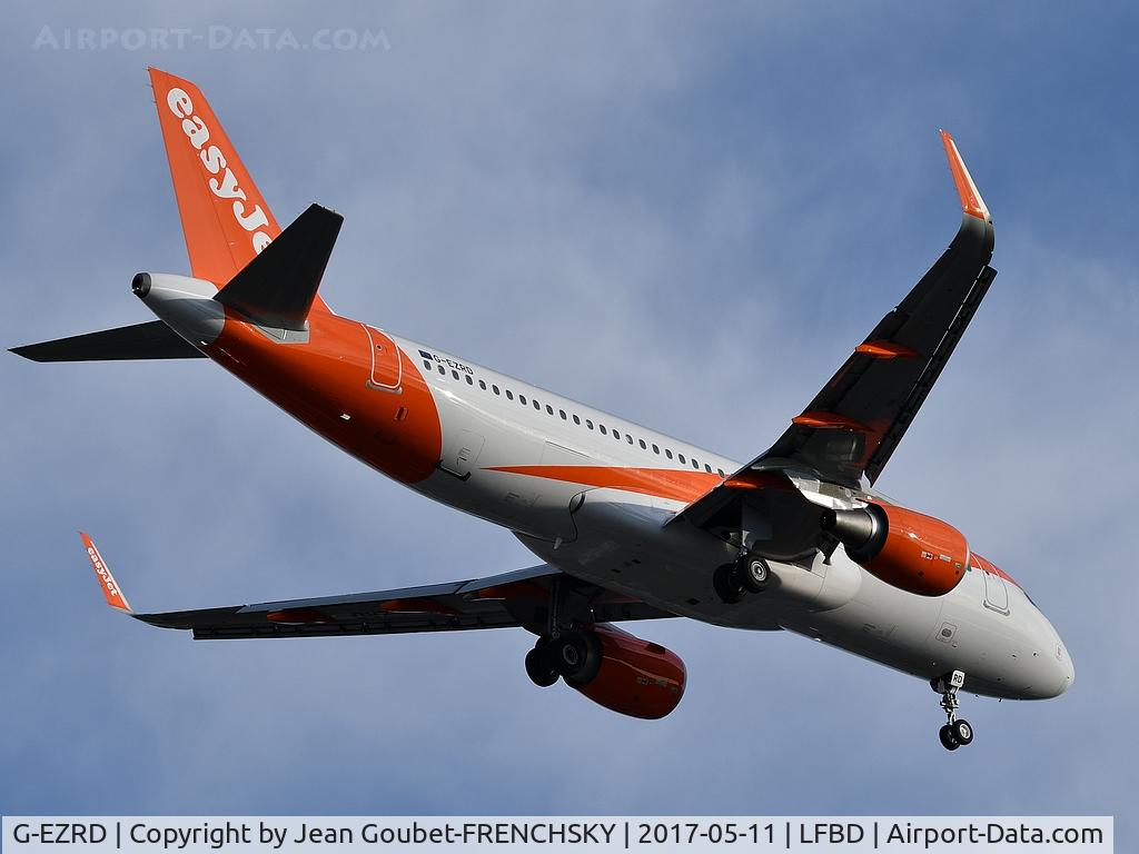 G-EZRD, 2017 Airbus A320-214 C/N 7660, U21685 from Nice