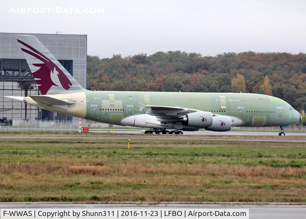 F-WWAS, 2016 Airbus A380-861 C/N 0197, C/n 0197 - For Qatar Airways