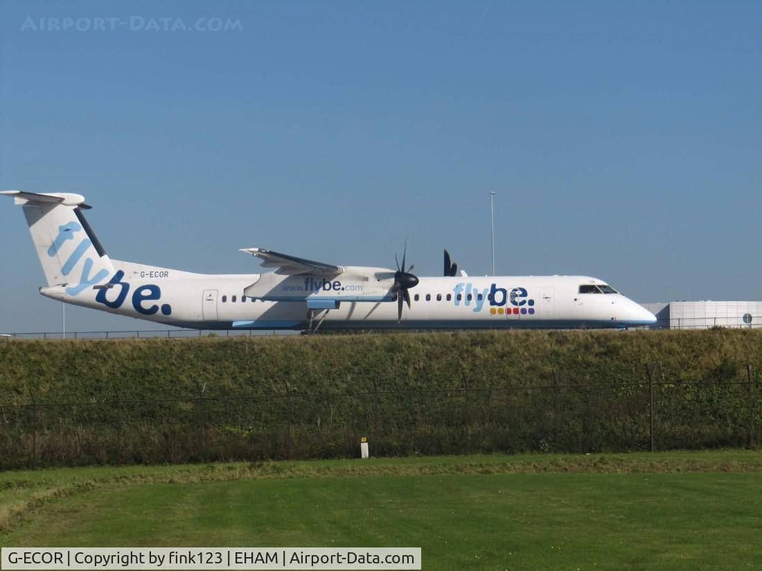 G-ECOR, 2009 De Havilland Canada DHC-8-402Q Dash 8 C/N 4248, FLY BE