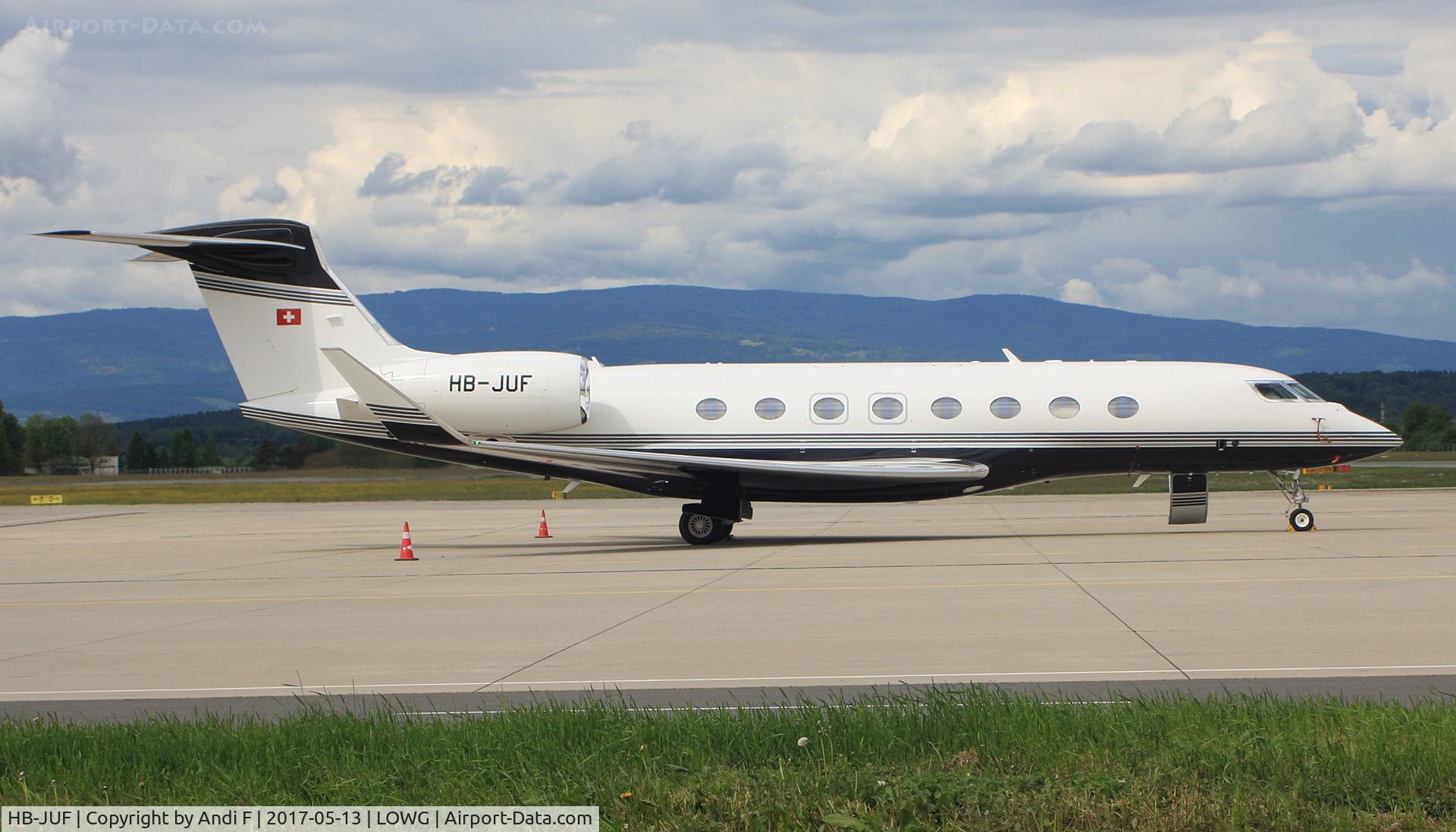 HB-JUF, 2014 Gulfstream Aerospace G650 (G-VI) C/N 6118, Swiss Jet AG Gulfstream G650