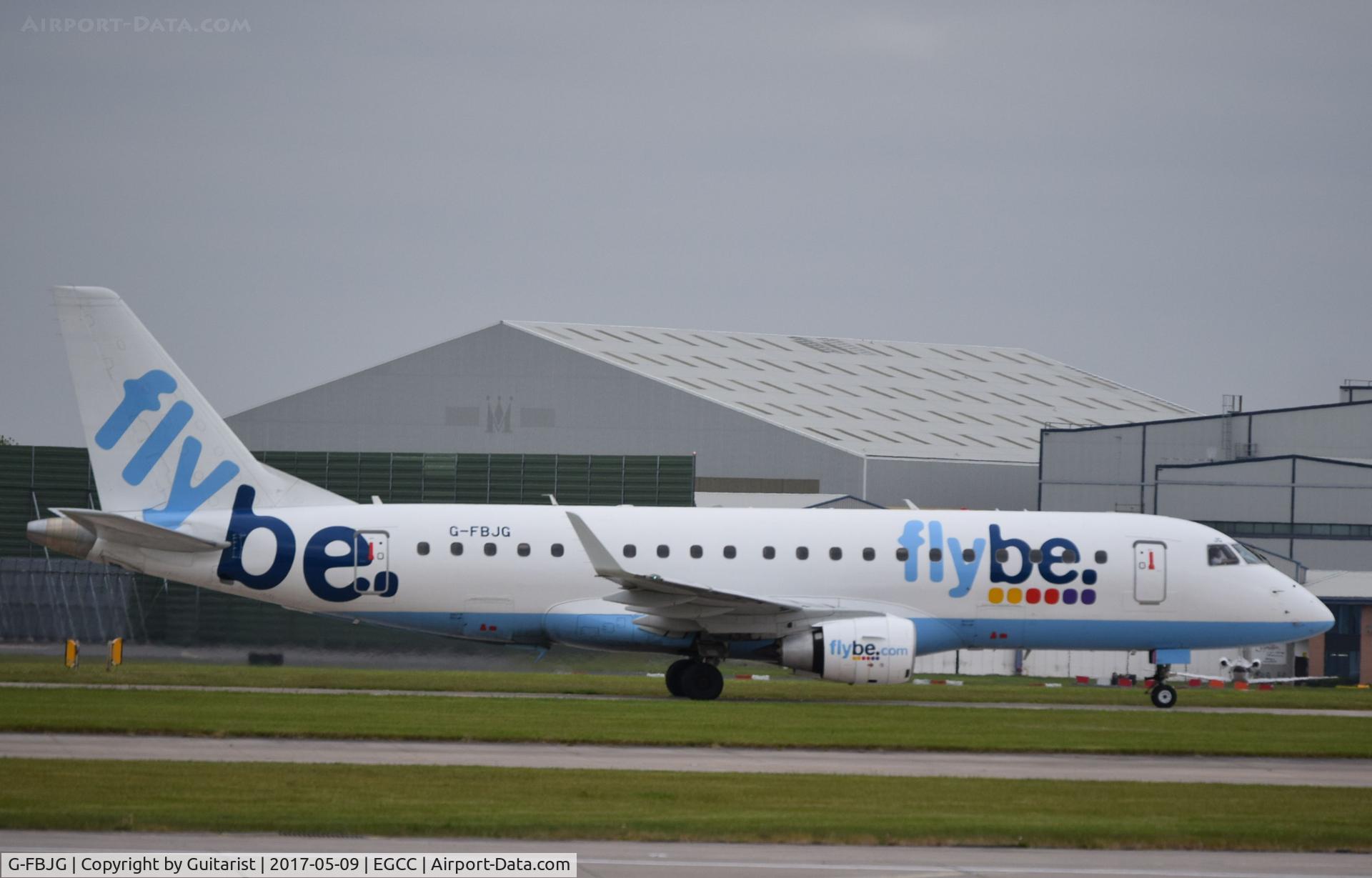 G-FBJG, 2012 Embraer 175STD (ERJ-170-200) C/N 17000344, At Manchester