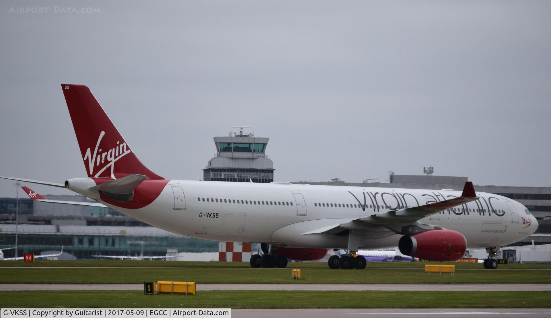 G-VKSS, 2010 Airbus A330-343X C/N 1201, At Manchester