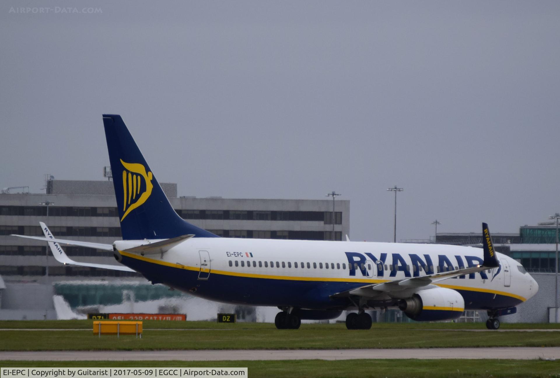 EI-EPC, 2011 Boeing 737-8AS C/N 40312, At Manchester