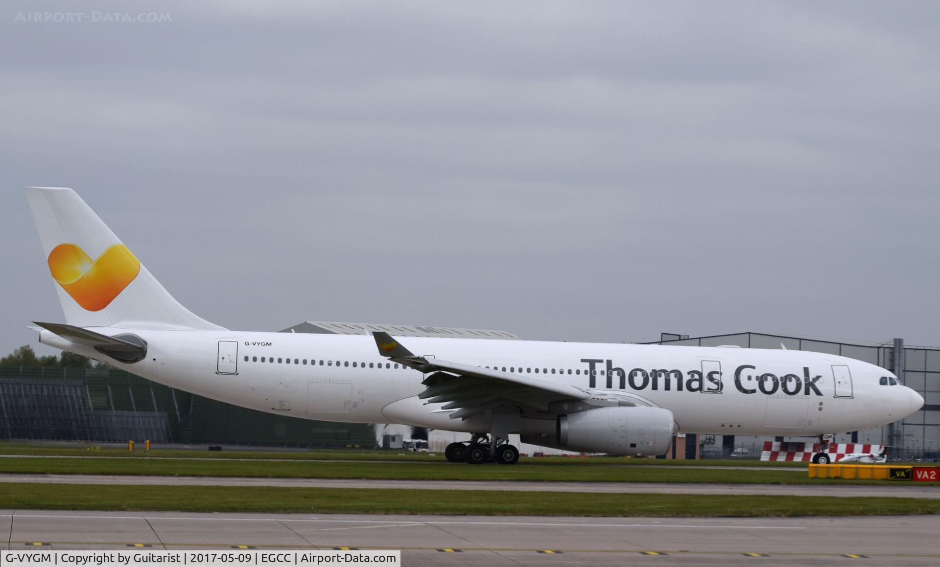G-VYGM, 2015 Airbus A330-243 C/N 1601, At Manchester