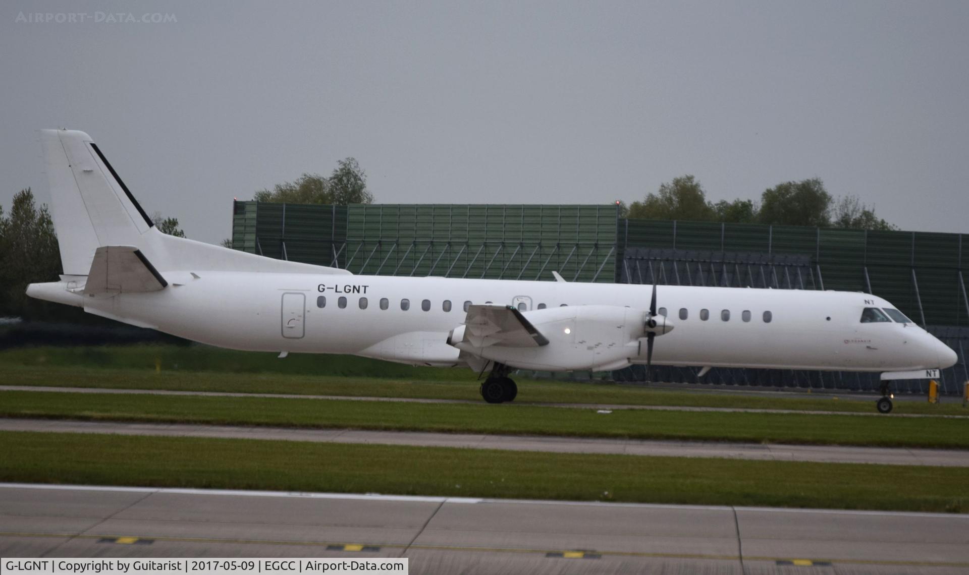 G-LGNT, 1996 Saab 2000 C/N 2000-039, At Manchester