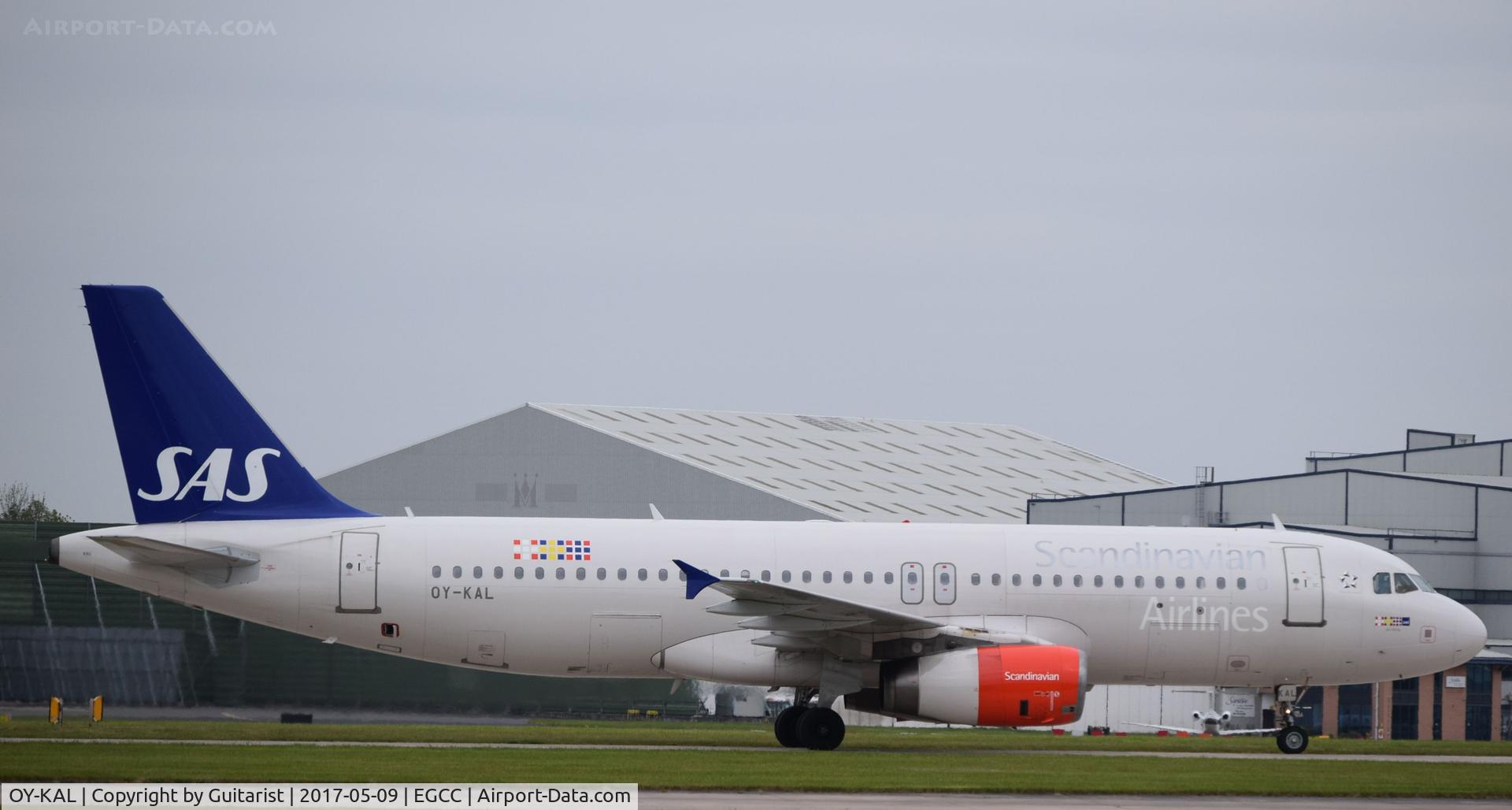 OY-KAL, 2006 Airbus A320-232 C/N 2883, At Manchester