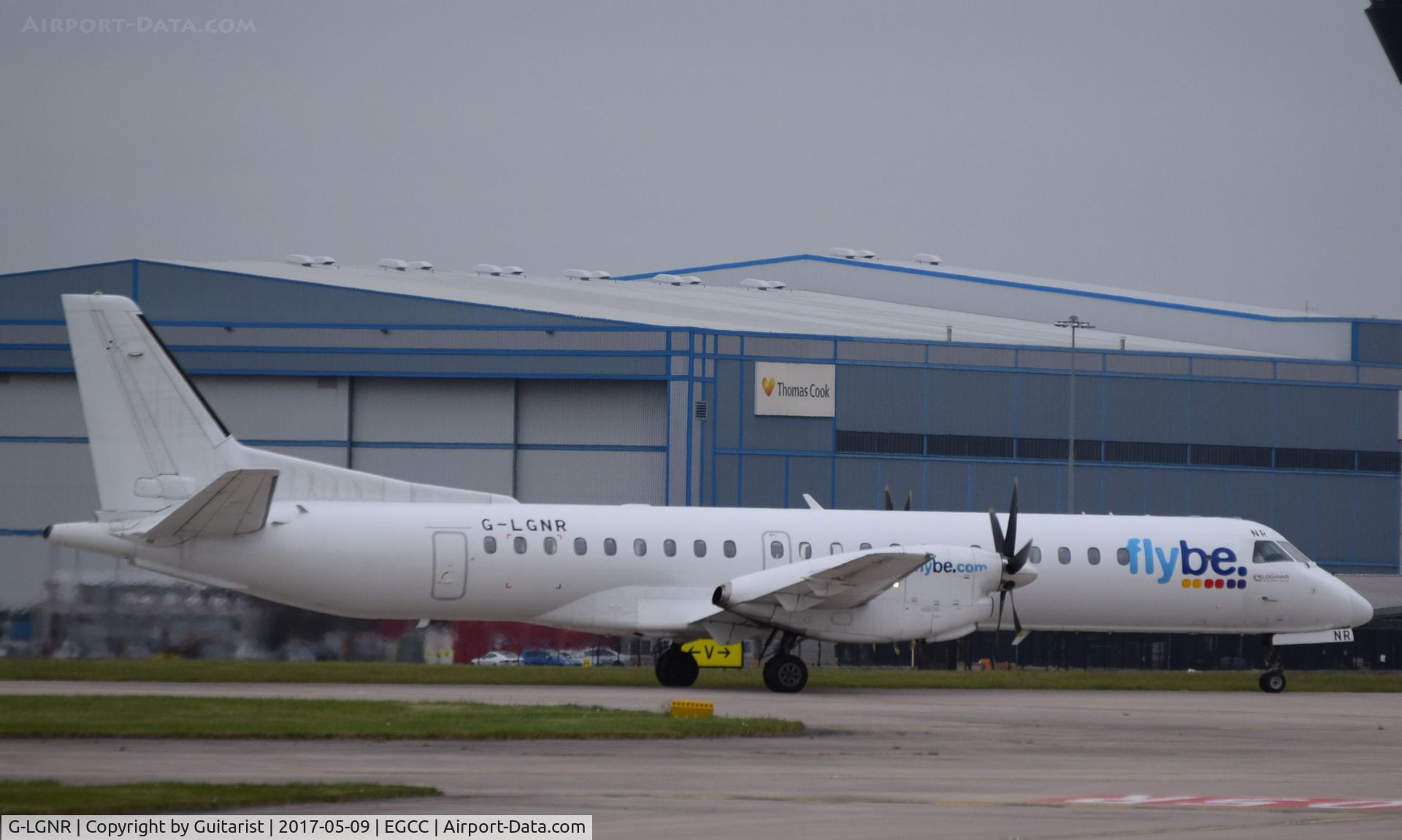 G-LGNR, 1993 Saab 2000 C/N 2000-004, At Manchester