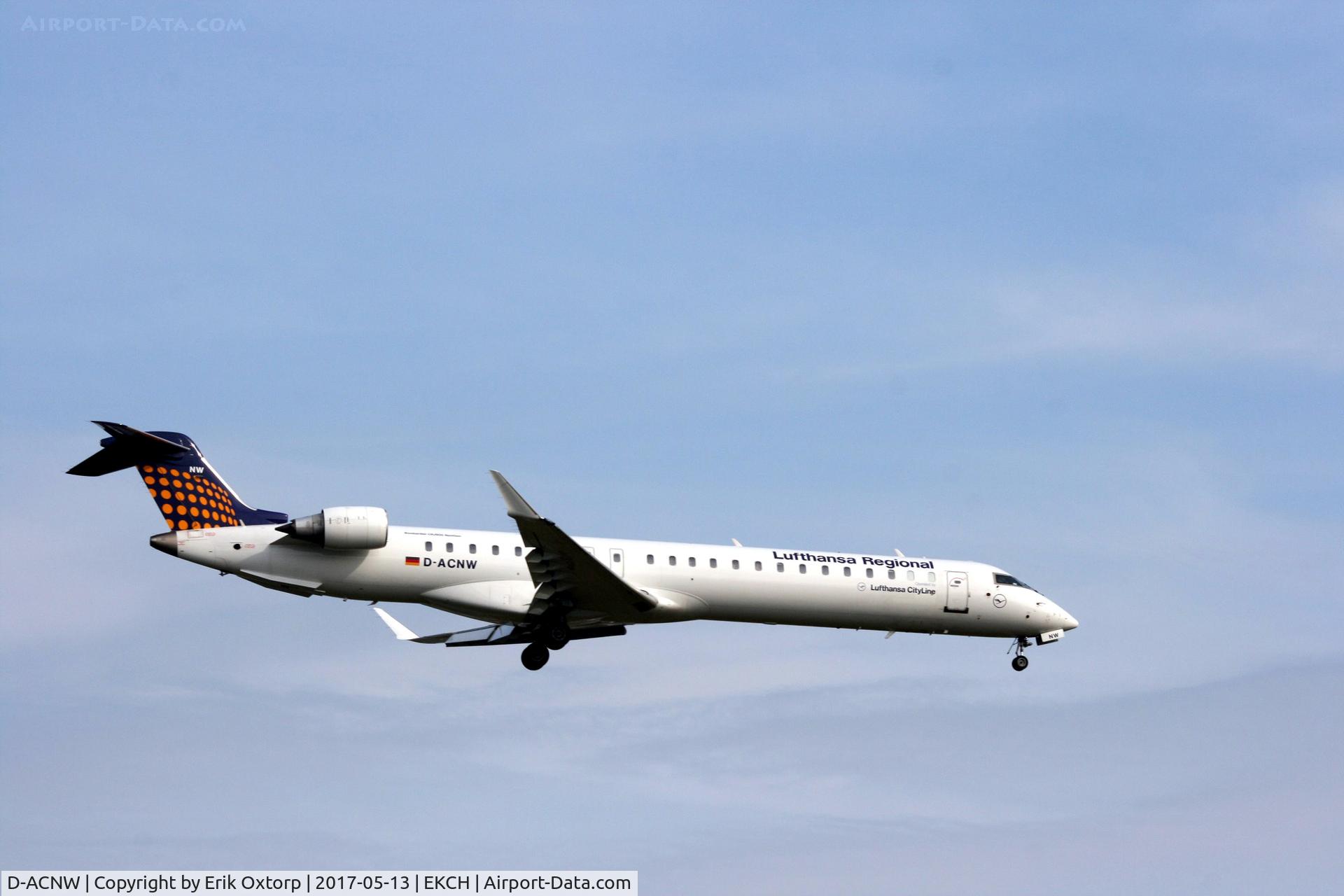D-ACNW, 2011 Bombardier CRJ-900LR (CL-600-2D24) C/N 15269, D-ACNW landing rw 22L