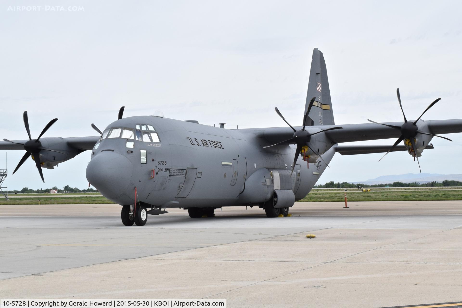 10-5728, 2010 Lockheed Martin C-130J-30 Super Hercules C/N 382-5728, 314th Airlift Wing, Little Rock AFB.