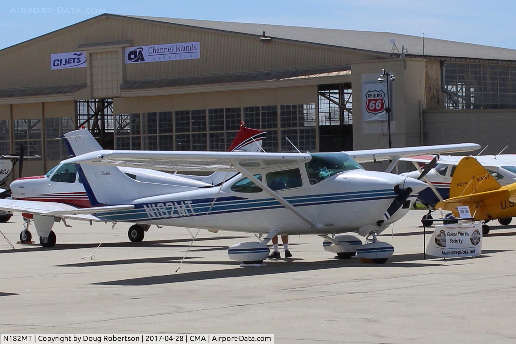 N182MT, 1982 Cessna 182 Skylane C/N 18268157, 1982 Cessna 182R SKYLANE, Continental O-470-U 230 Hp, at AOPA FLY-IN