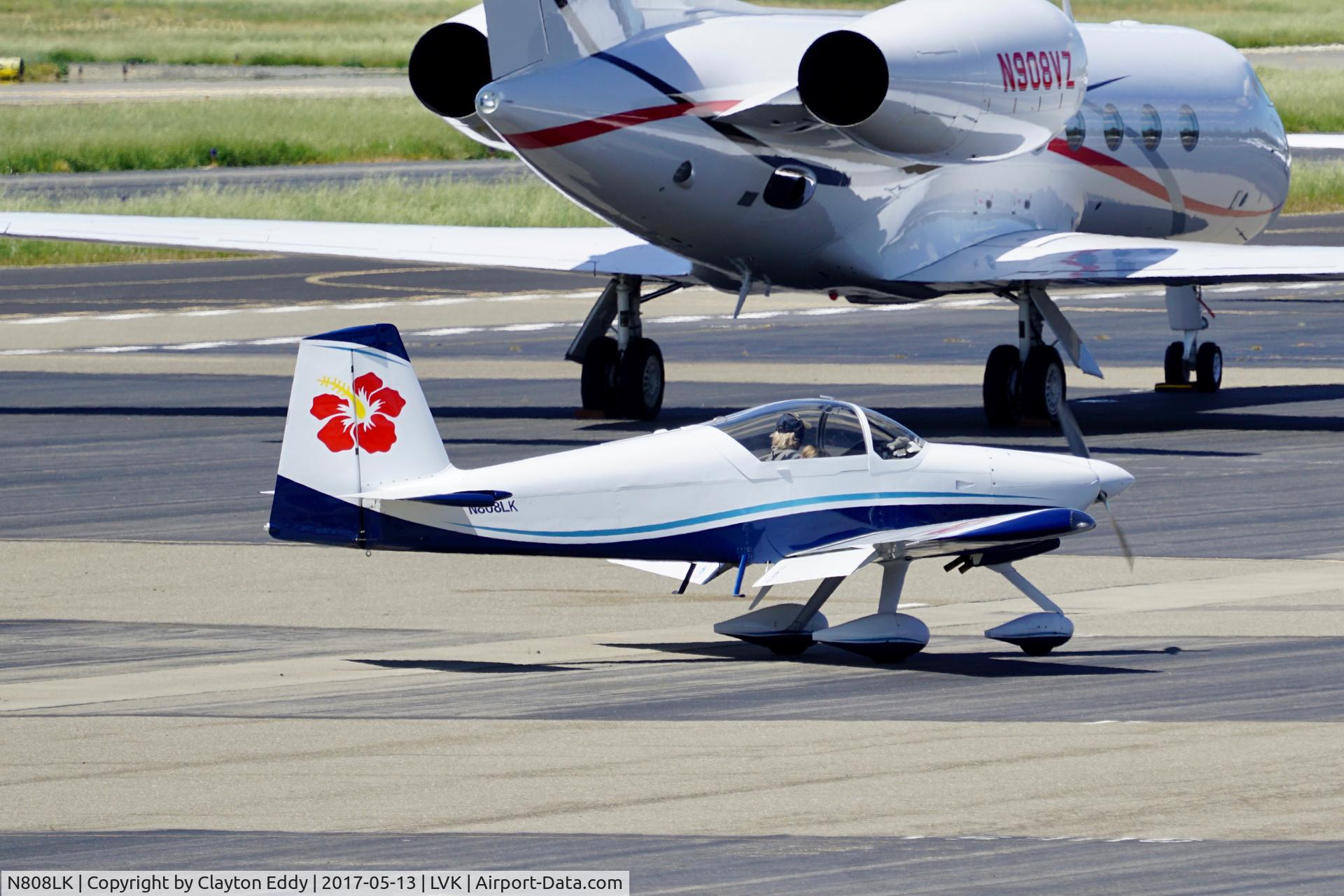N808LK, Vans RV-9A C/N 90775, Livermore Airport California 2017.