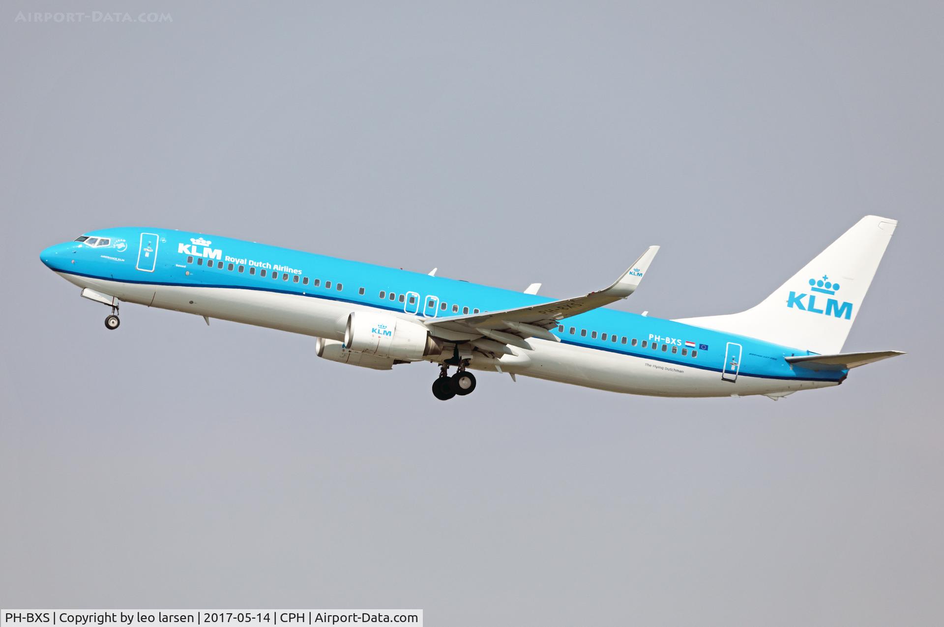PH-BXS, 2001 Boeing 737-9K2 C/N 29602, Copenhagen 14.5.2017