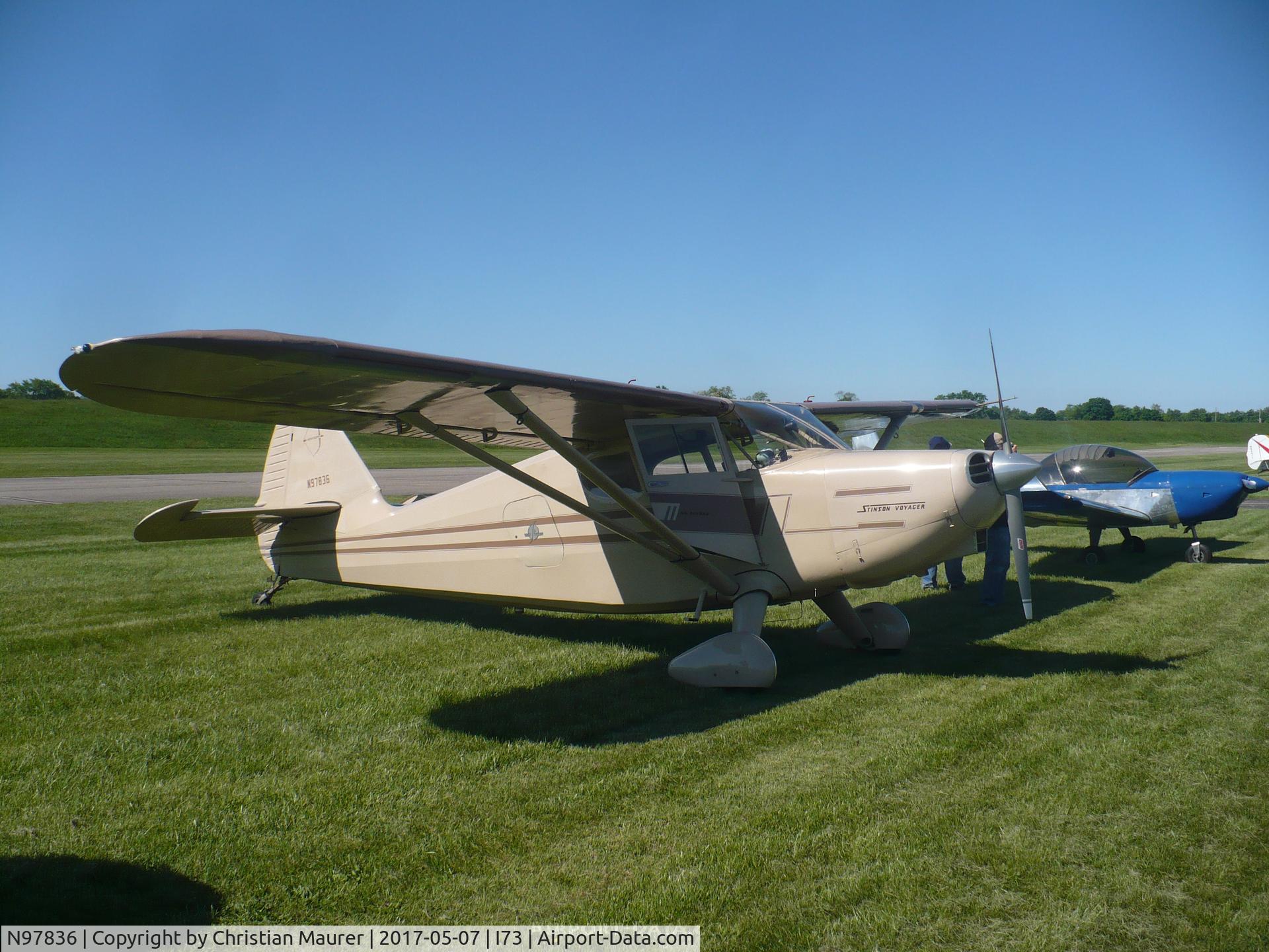 N97836, 1946 Stinson 108-1 Voyager C/N 108-836, Stinson 108