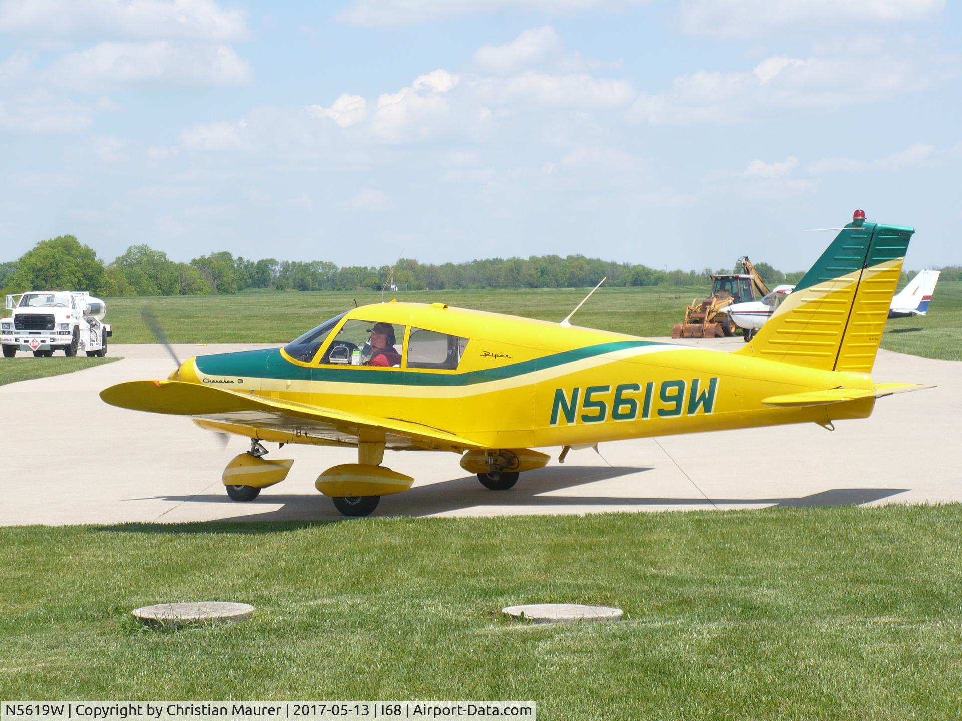 N5619W, 1962 Piper PA-28-160 Cherokee C/N 28-761, Piper PA-28-160 Cherokee