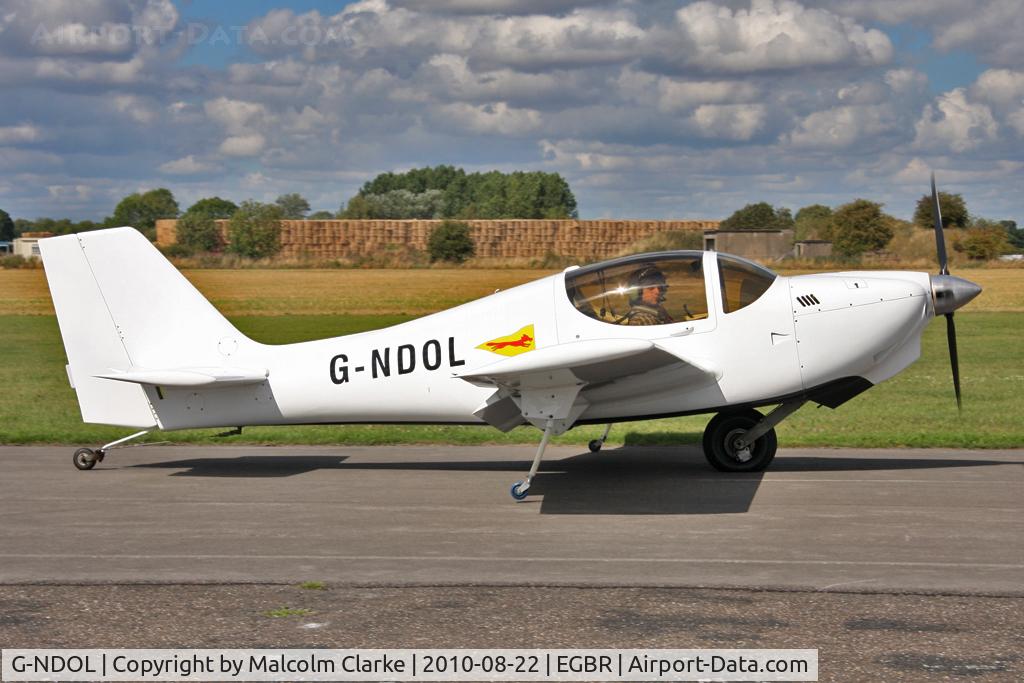 G-NDOL, 1995 Europa Monowheel C/N PFA 247-12594, Europa Monowheel at Breighton Airfield's Summer Madness and All Comers Fly-In. August 22nd 2010.