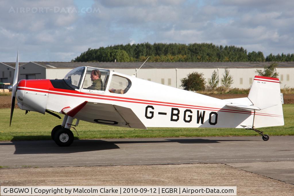 G-BGWO, 1955 Jodel D-112 C/N 227, Jodel D112 at Breighton Airfield's Helicopter Fly-In. September 12th 2010.