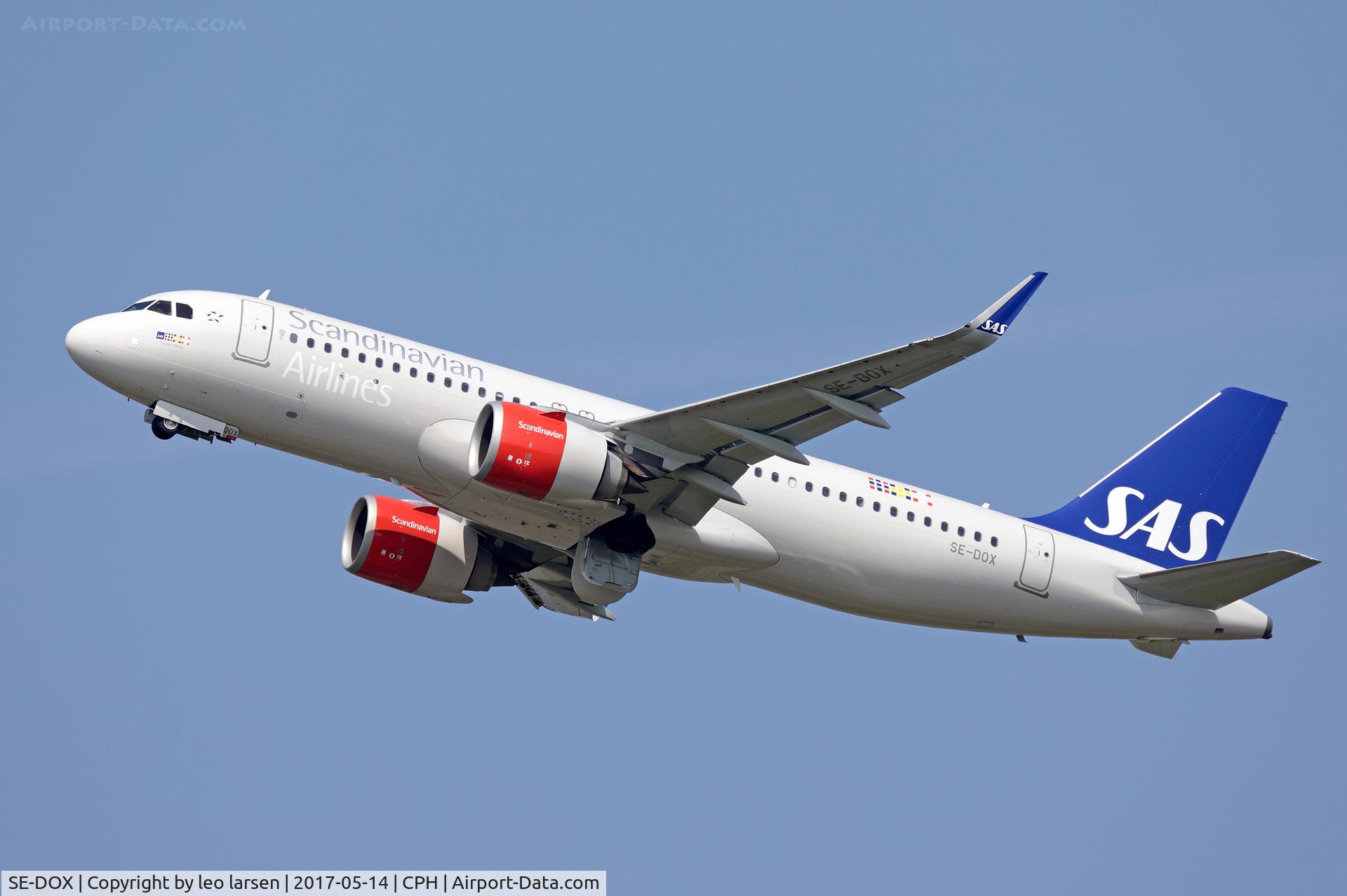 SE-DOX, 2017 Airbus A320-251N C/N 7489, Copenhagen 14.5.2017