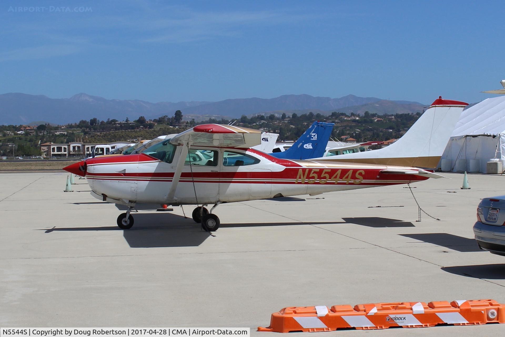 N5544S, 1980 Cessna TR182 Turbo Skylane RG C/N R18201603, 1980 Cessna T182RG TURBO SKYLANE, Lycoming O-540-L3C5D Turbocharged 235 Hp, at AOPA FLY-IN