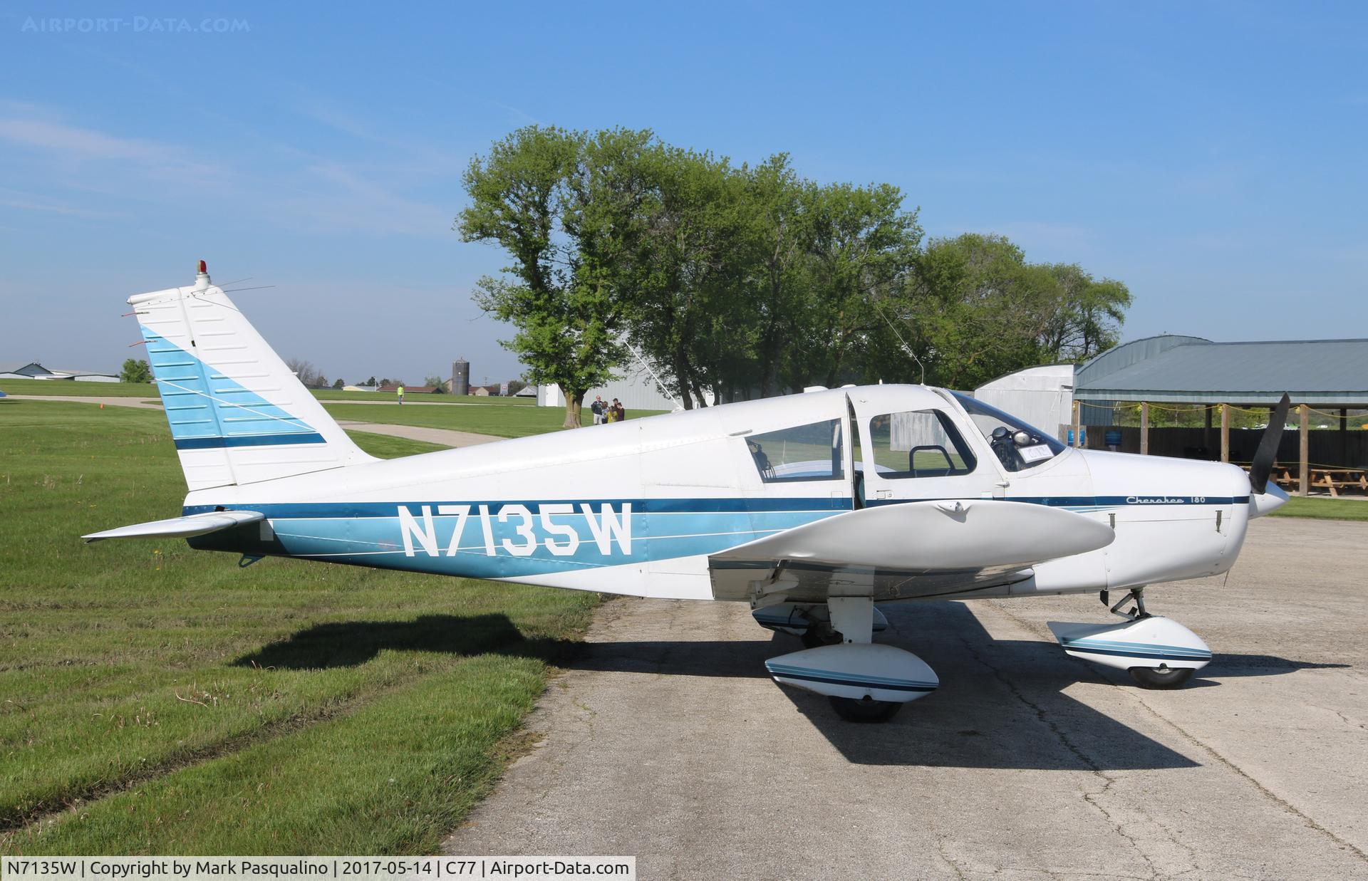 N7135W, 1962 Piper PA-28-180 C/N 28-934, Piper PA-28-180