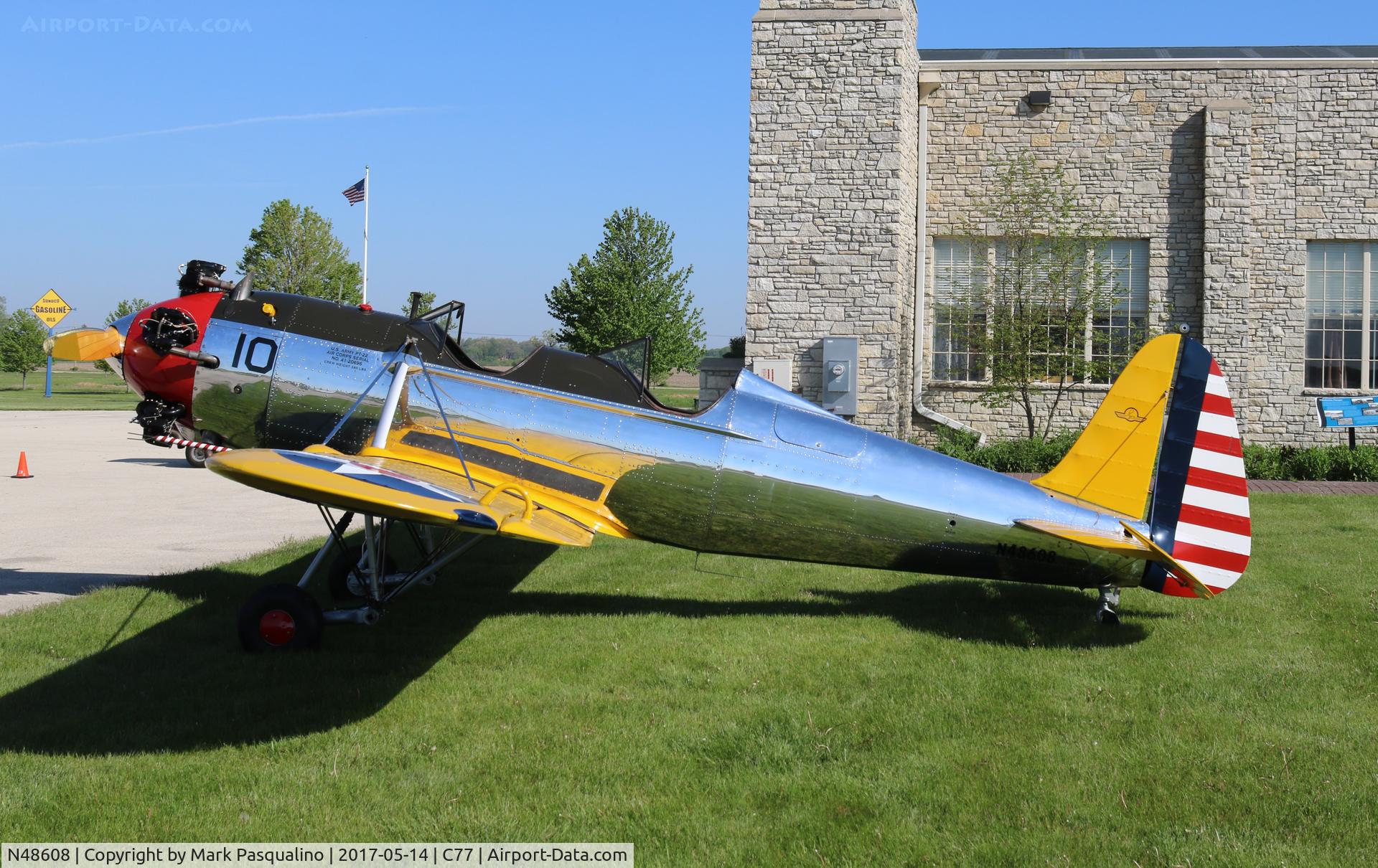 N48608, 1942 Ryan PT-22 Recruit (ST3KR) C/N 1905, Ryan PT-22