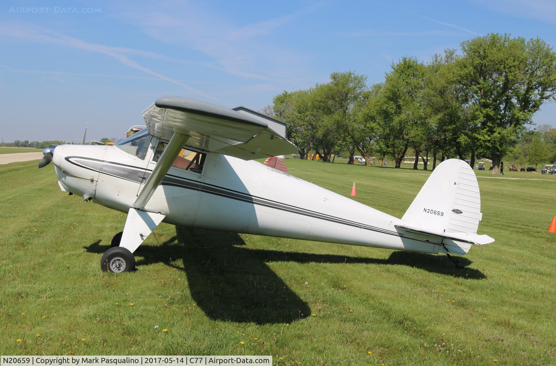 N20659, 1938 Luscombe 8A C/N 822, Luscombe 8A