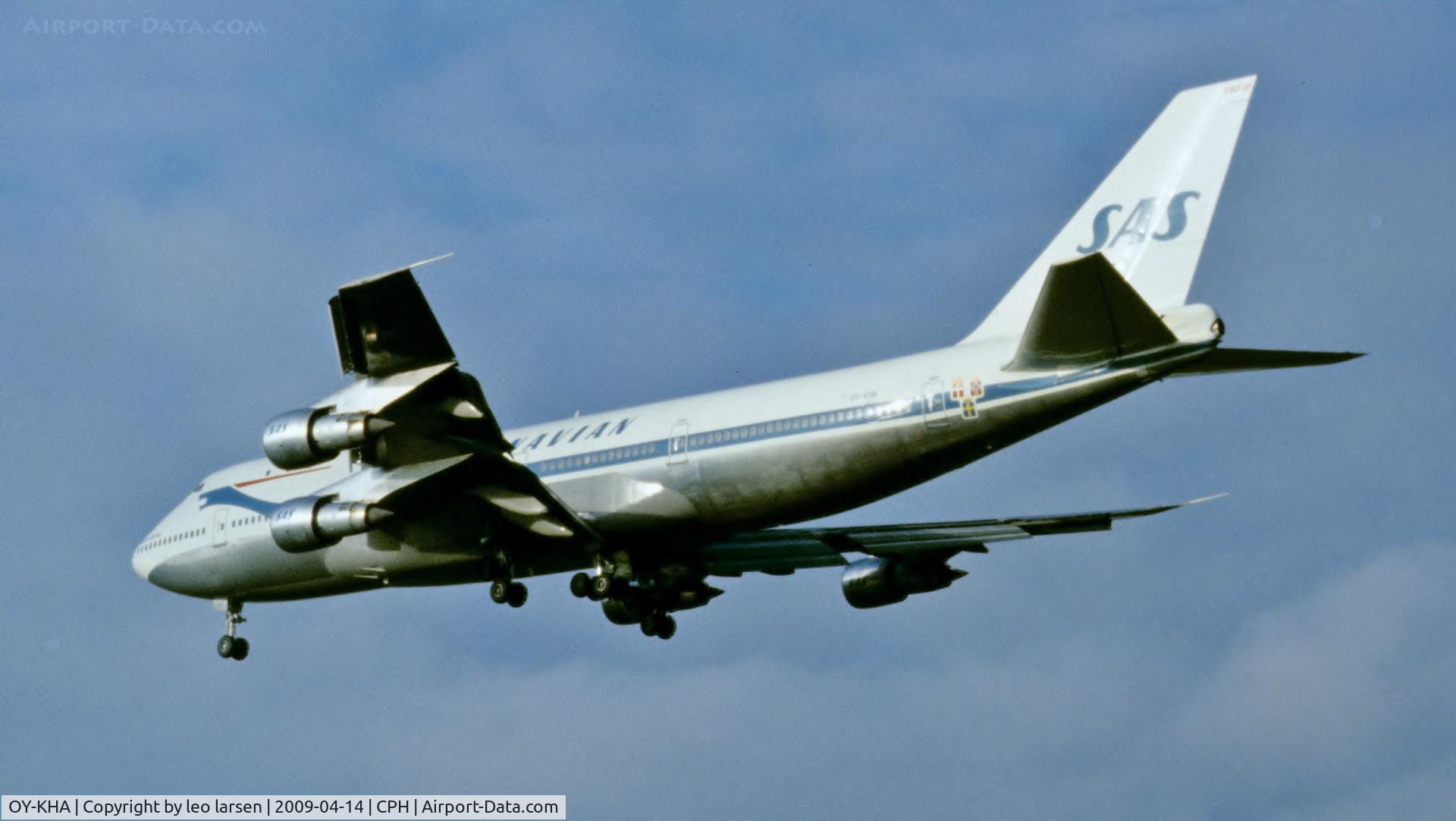 OY-KHA, 1971 Boeing 747-283B C/N 20121, Copenhagen
