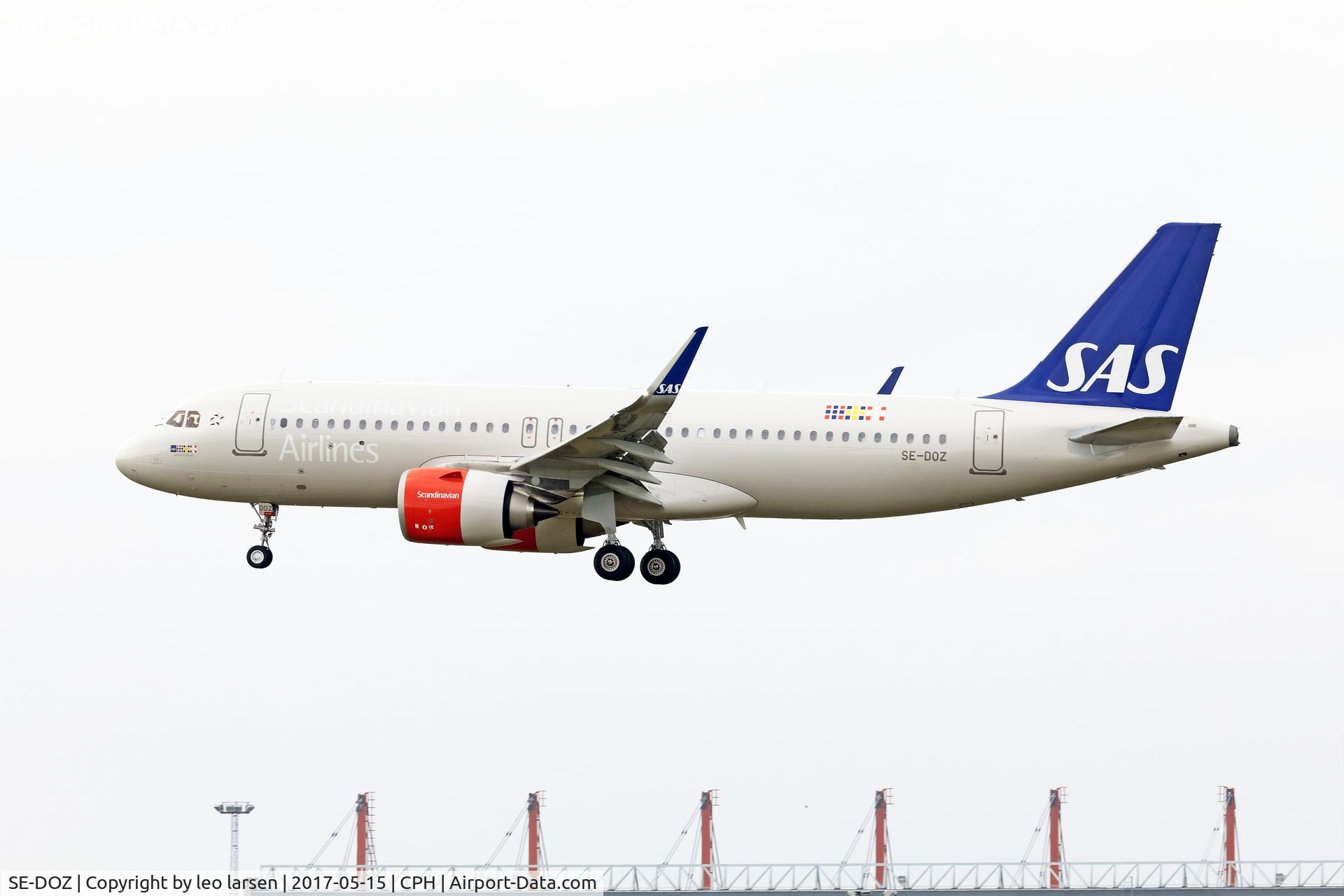 SE-DOZ, 2017 Airbus A320-251N C/N 7565, Copenhagen 15.5.2017