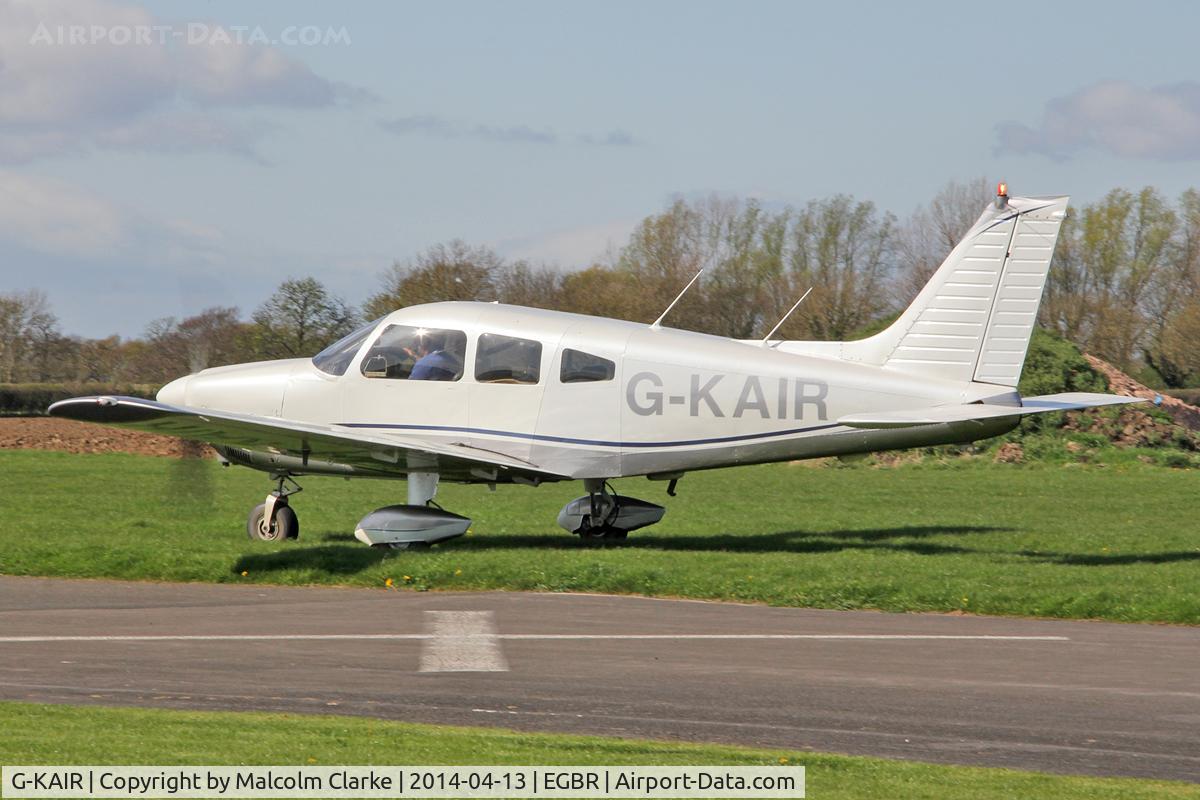 G-KAIR, 1978 Piper PA-28-181 Cherokee Archer II C/N 28-7990176, Piper PA-28-181 Cherokee Archer II at Breighton Airfield's Early Bird Fly-In. April 13th 2014.
