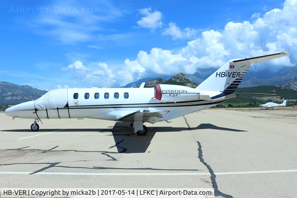HB-VER, 2007 Cessna 525A  Citation CJ2+ C/N 525A-0343, Parked