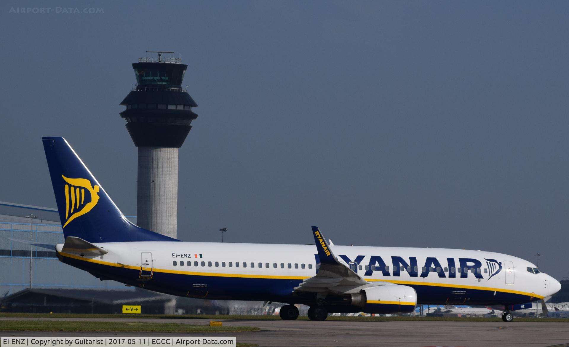 EI-ENZ, 2011 Boeing 737-8AS C/N 40308, At Manchester