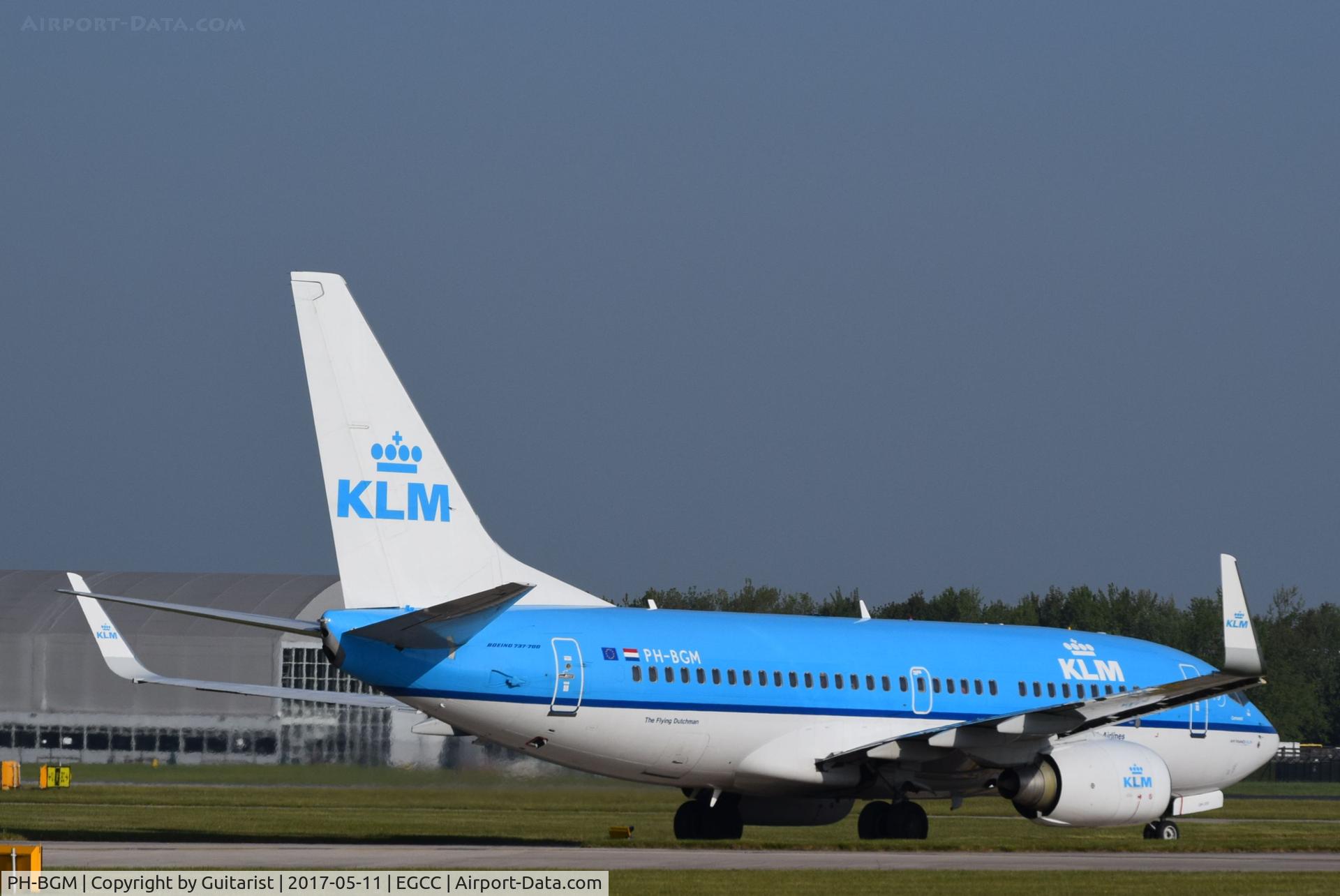 PH-BGM, 2011 Boeing 737-7K2 C/N 39255, At Manchester