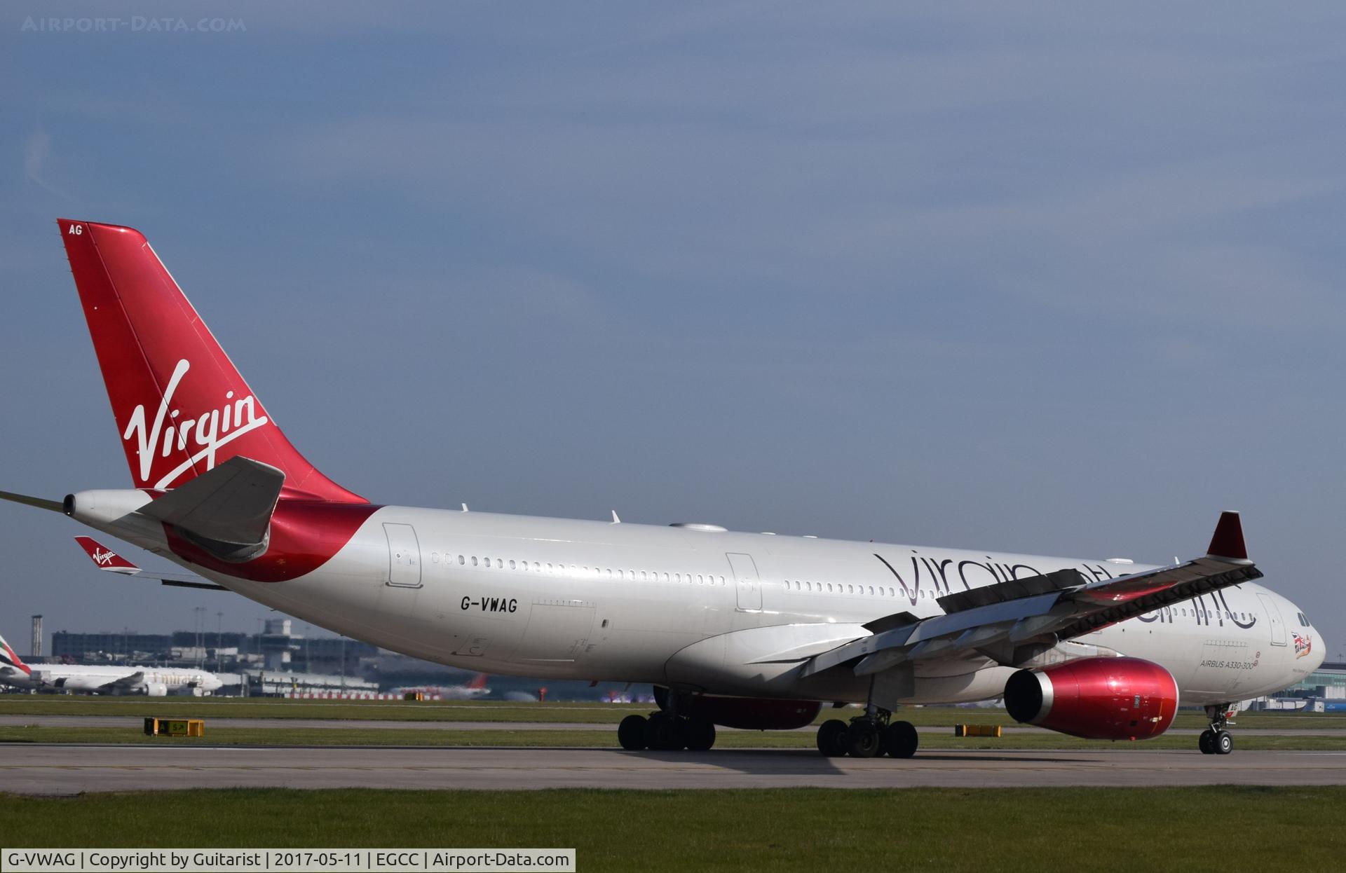 G-VWAG, 2012 Airbus A330-343X C/N 1341, At Manchester