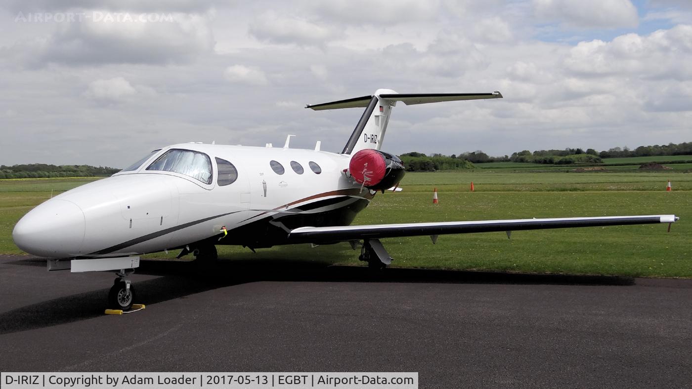 D-IRIZ, 2012 Cessna 510 Citation Mustang Citation Mustang C/N 510-0410, A rare jet at Turweston